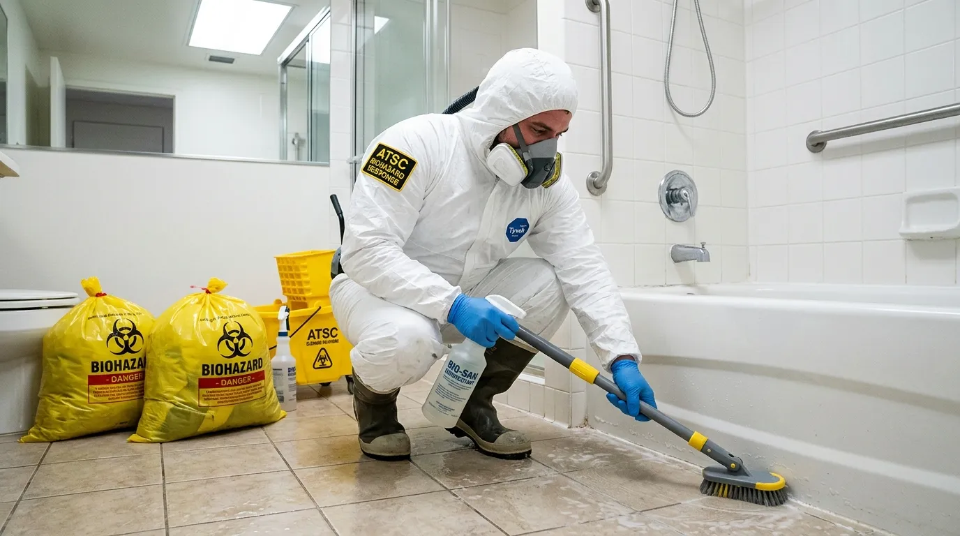 Decontamination equipment deployed for Blood Cleanup in Sugarcreek